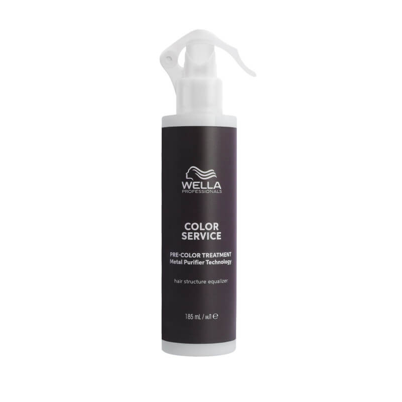 Voorbehandeling met Invigo Service Wella 185ML voor het kleuren.