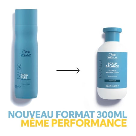 Shampooing purifiant cheveux gras Invigo Balance Wella 300ML