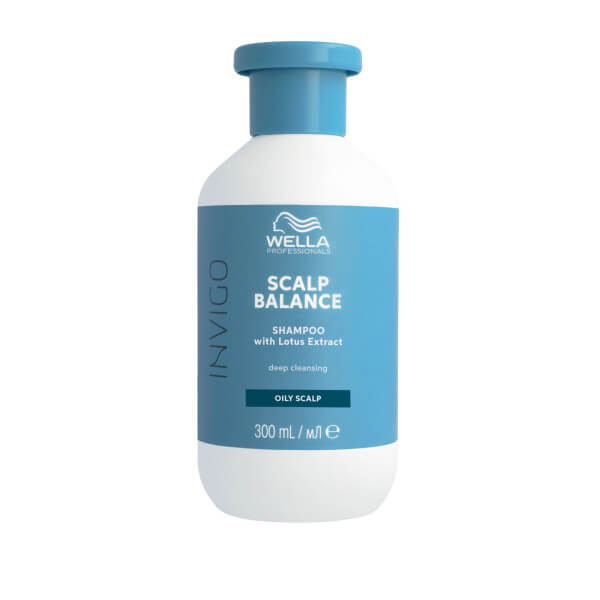 Champô purificante para cabelos oleosos Invigo Balance Wella 300ML Champô purificante para cabelos oleosos Invigo Balance Wella 300ML