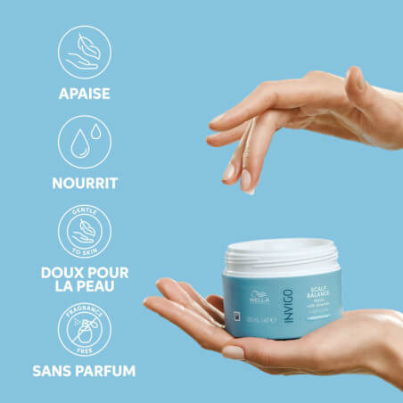 Máscara para couro cabeludo sensível Invigo Balance Wella 150ML