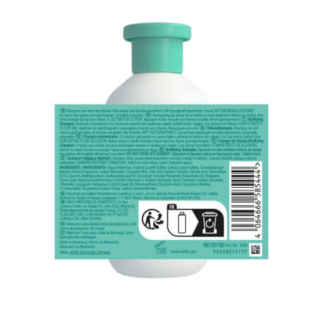 Volume-versterkende shampoo Invigo Volume Boost Wella 300ML.