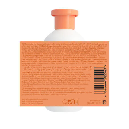 Shampooing cheveux secs Invigo Nutri-Enrich Wella 300ML