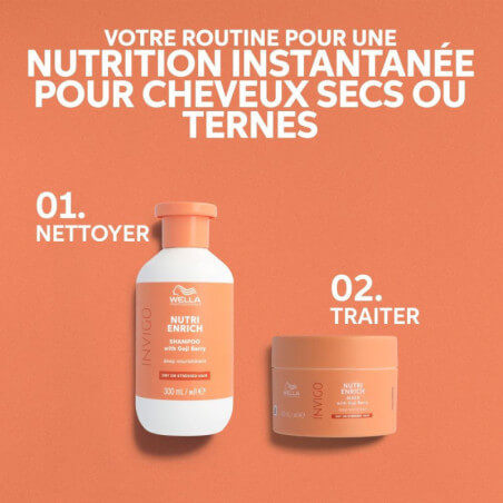 Shampooing cheveux secs Invigo Nutri-Enrich Wella 1L