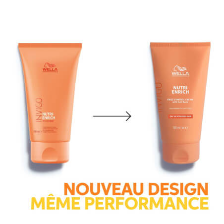 Creme alisadora anti-frizz Invigo Nutri-Enrich Wella 150ML
