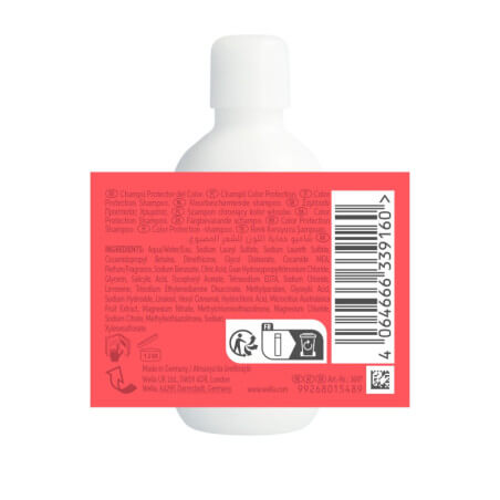 Shampooing voor fijn haar met kleurbescherming Invigo Color Brilliance Wella 100ML