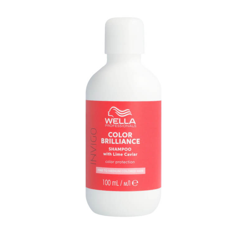 Champô para cabelos finos com cor Invigo Color Brilliance Wella 100ML
