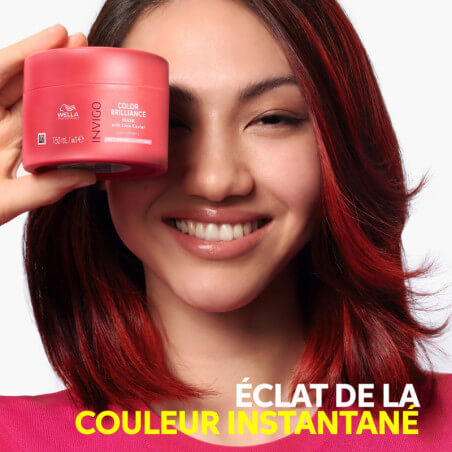 Masque couleur cheveux fins/moyens Invigo Color Brilliance Wella 150ML