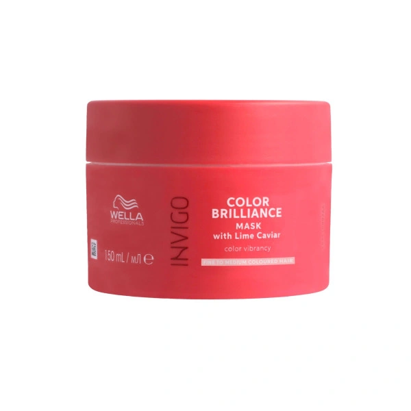 Masque couleur cheveux fins/moyens Invigo Color Brilliance Wella 150ML