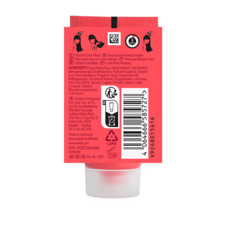 Máscara para cabelos finos/médios Invigo Color Brilliance Wella 30ML