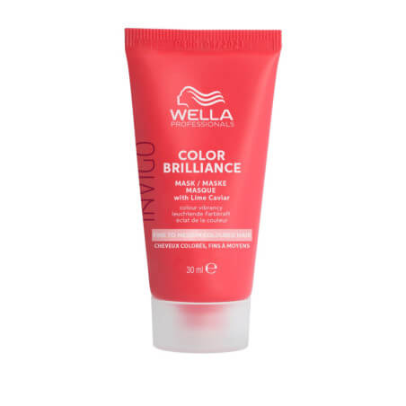 Máscara para cabelos finos/médios Invigo Color Brilliance Wella 30ML