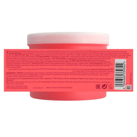 Máscara para cabelos finos/médios Invigo Color Brilliance Wella 500ML.