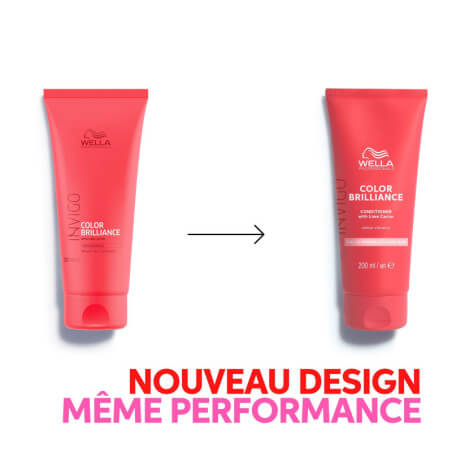 Conditioner voor fijn/middelmatig haar Invigo Color Brilliance Wella 200ML