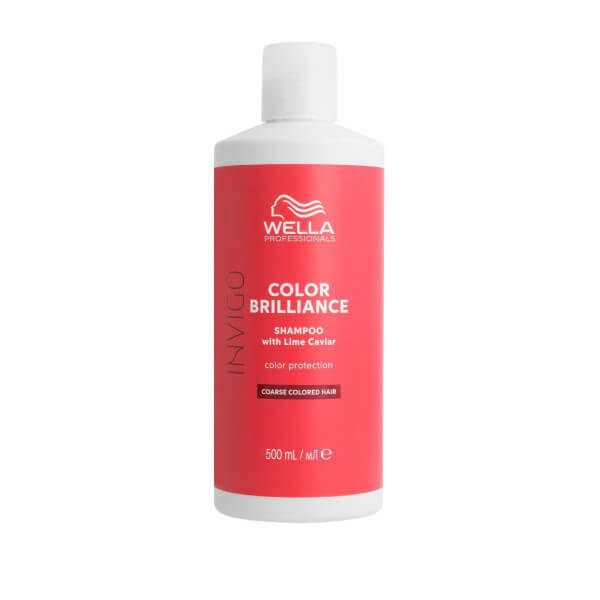 Champô para cabelos grossos com cor Invigo Color Brilliance Wella 500ML Champô para cabelos grossos com cor Invigo Color Brilliance Wella 500ML