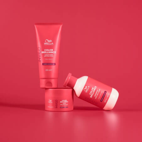 Champô para cabelos grossos com cor Invigo Color Brilliance Wella 1L