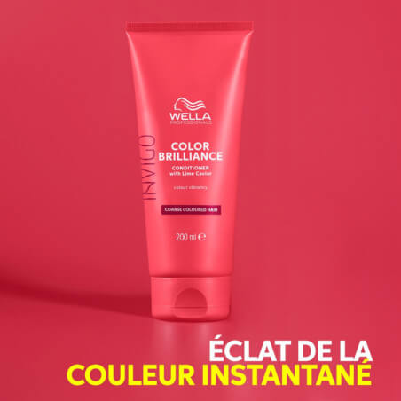 Wella Invigo Color Brilliance acondicionador de color de cabello grueso 200ML