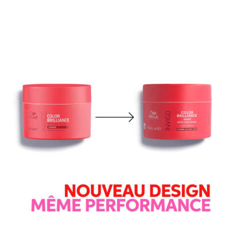 Máscara de cor para cabelos grossos Invigo Color Brilliance Wella 150ML.