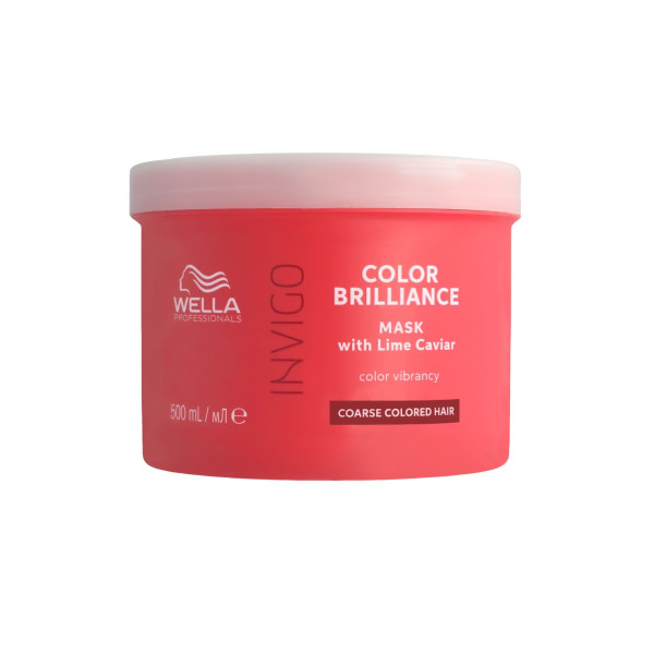 Wella Invigo Color Brilliance Mascarilla Colorante Cabello Grueso 500ML