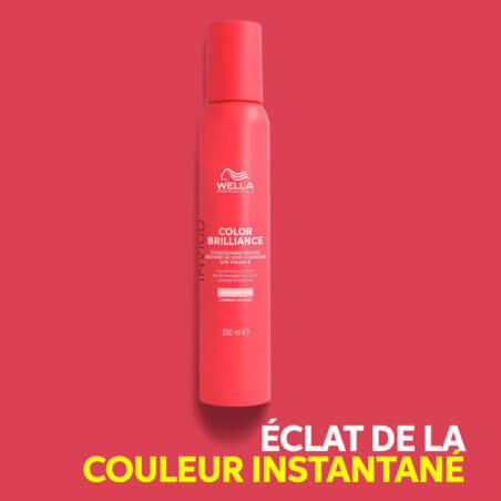 Espuma sin aclarado Invigo Color Brilliance Wella 200ML