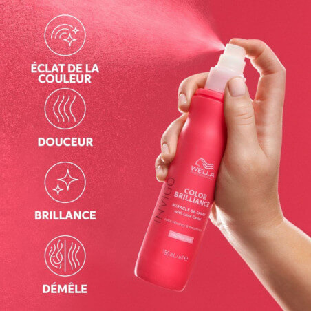 Spray sans rinçage BB Miracle Invigo Color Brilliance Wella 150ML