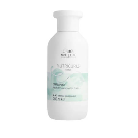 Champô micelar para cabelos encaracolados Nutricurls da Wella 250ML