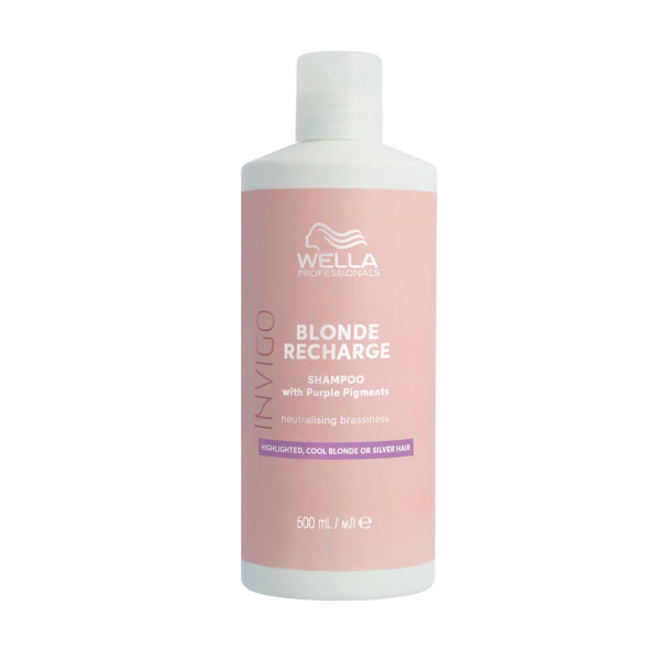 Wella Invigo Blonde Recharge Kaltblondes Shampoo 500 ml