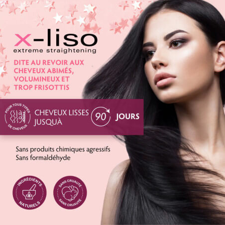 Kit de lissage brésilien X-Liso 3 x 100ML