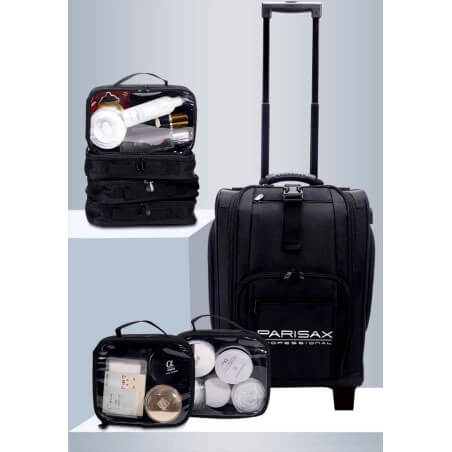 Valigia makeup artist con Trolley Parisax Professional