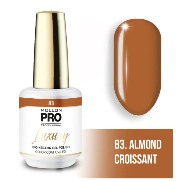 Semi-permanent Luxury 83 almond croissant Mollon Pro 8ML