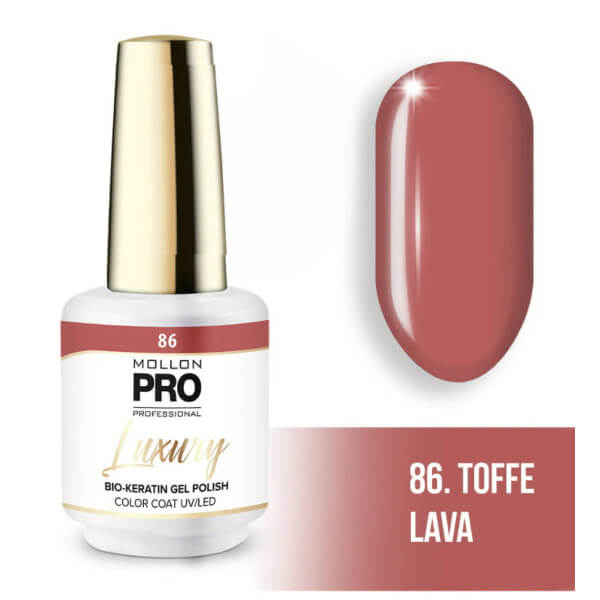 Semi-permanent Luxury 86 toffe lava Mollon Pro 8ML