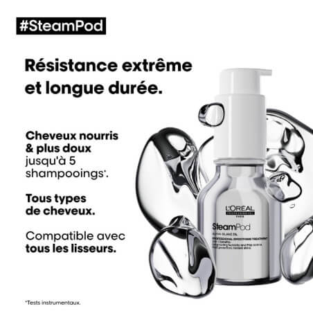 L'Oréal Professionnel Steampod 4.0 Confezione piastra per capelli spessi