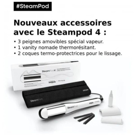 L'Oréal Professionnel Steampod 4.0 Thick Hair Straightener Pack