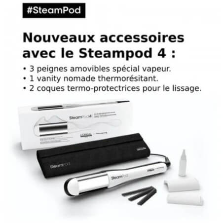 Pack Steampod 4.0 + tratamento alisador L'Oréal Professionnel