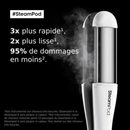 Pack Steampod 4.0 + tratamento alisador L'Oréal Professionnel