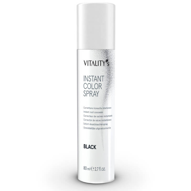 Spray kleur Instant Color Spray zwart Vitality's 80ML