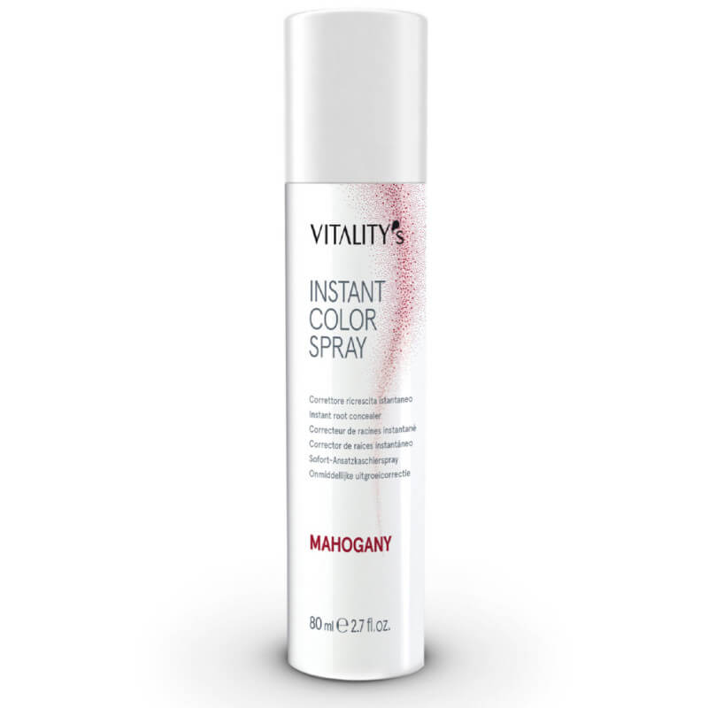 Spray couleur Instant Color Spray acajou Vitality's 80ML