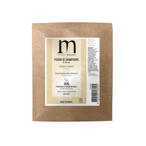 Pó de shampoo para todos os tipos de cabelo Flow air Patrice Mulato 25g Pó de shampoo para todos os tipos de cabelo Flow air Patrice Mulato 25g