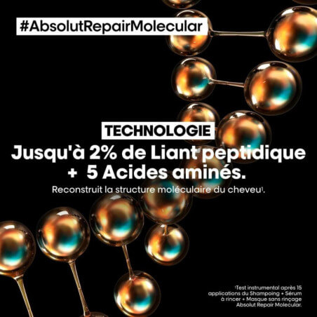 Sérum para enxaguar Absolut Repair Molecular L'Oréal Professionnel 250ML