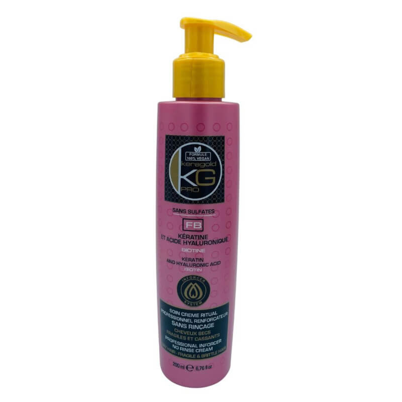 Crème de cuidado sem enxágue FB Keragold Pro 200ML