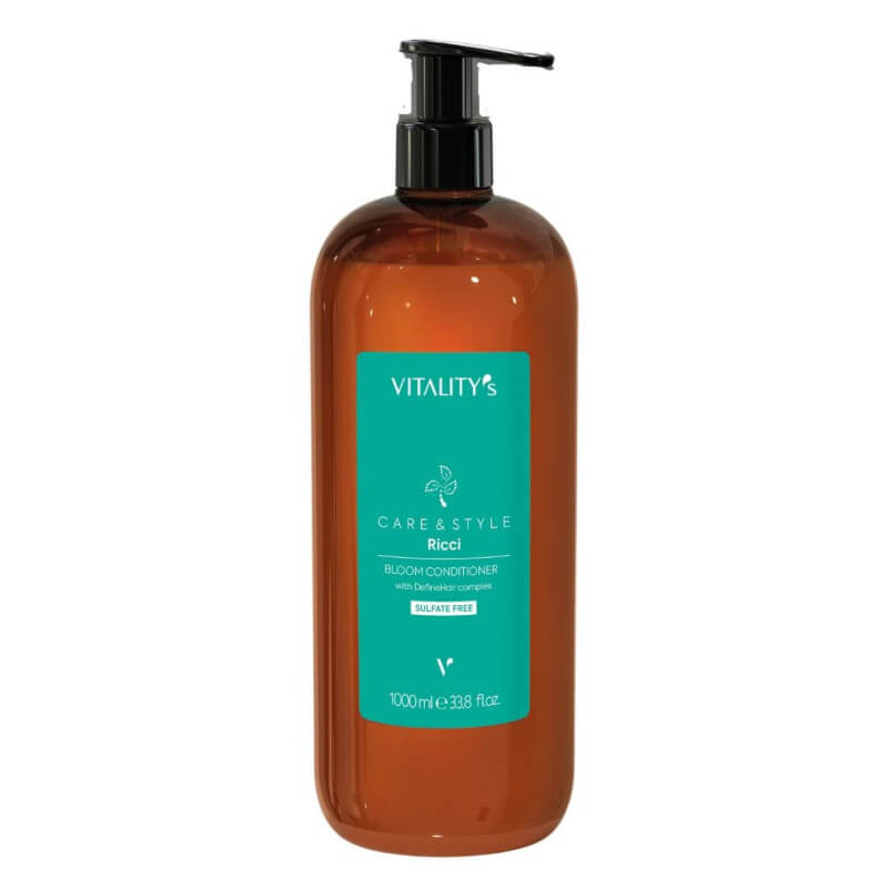 Condicionador para cabelos cacheados C&S Ricci Bloom 1000ML.