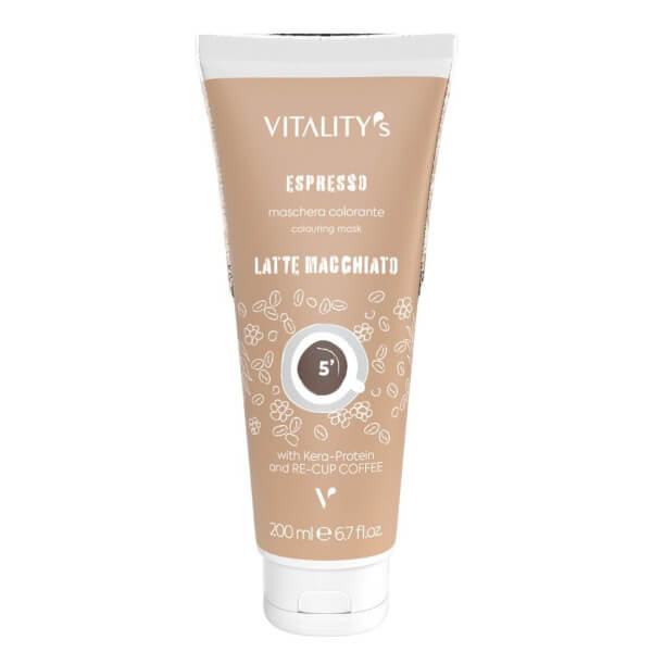 Kleur Espresso Latte Macchiato Vitality's 200ML Kleur Espresso Latte Macchiato Vitality's 200ML