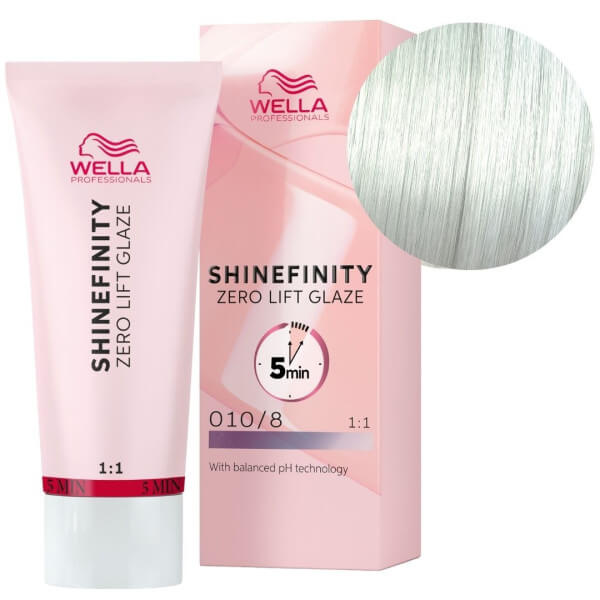 Coloration gloss Shinefinity 010/8 opal flash Wella 60ML