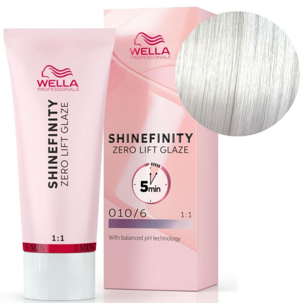 Coloration gloss Shinefinity 010/6 lavender flash Wella 60ML