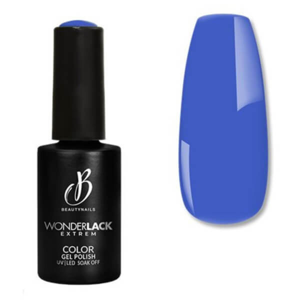 Verniz azul estático da coleção Back To School Wonderlack Extrem Beautynails 8ML. Verniz azul estático da coleção Back To School Wonderlack Extrem Beautynails 8ML.