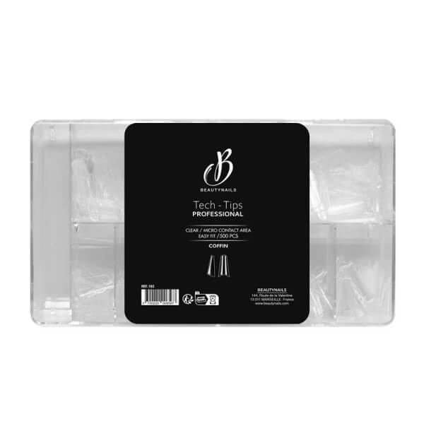 Capsules Soft Gel Tips forme Coffin Beauty Nails 500 pièces Capsules Soft Gel Tips forme Coffin Beauty Nails 500 pièces