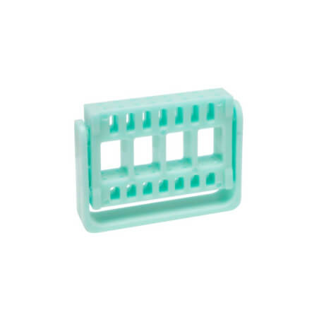 Suporte de armazenamento 16 pontas verdes Beauty Nails