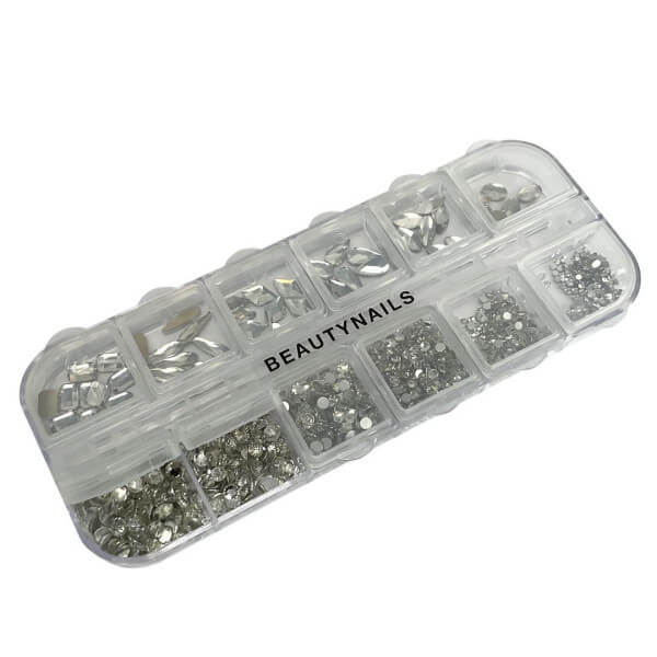Caixa de Strass Crystal Beauty Nails Caixa de Strass Crystal Beauty Nails