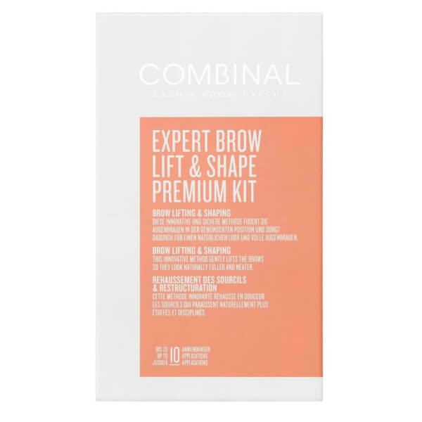 Kit para levantar e modelar as sobrancelhas Combinal com 10 poses. Kit para levantar e modelar as sobrancelhas Combinal com 10 poses.