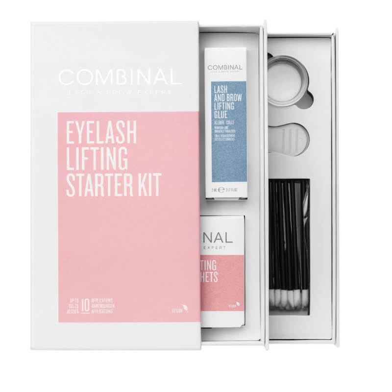 Kit inicial para elevação de pestanas Combinal, 10 doses monodose