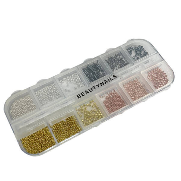 Caixa de micro esferas Beauty Nails Caixa de micro esferas Beauty Nails
