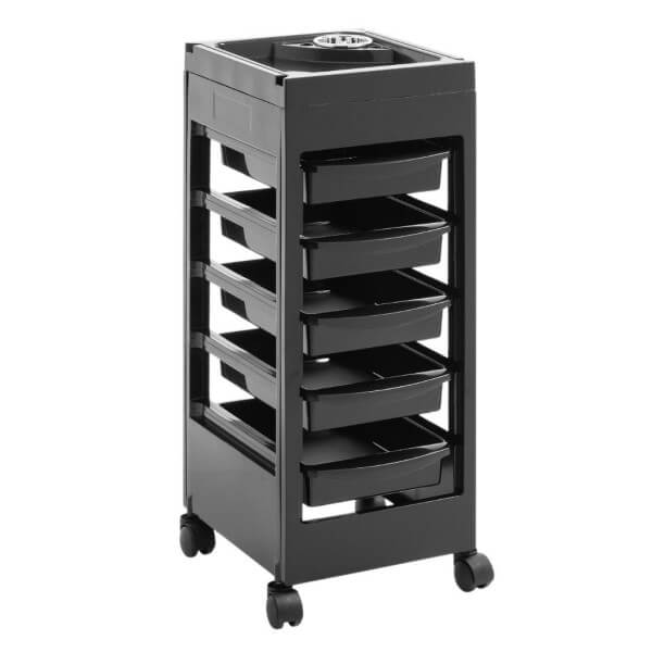 Carrinho Milano preto Xanitalia Carrinho Milano preto Xanitalia